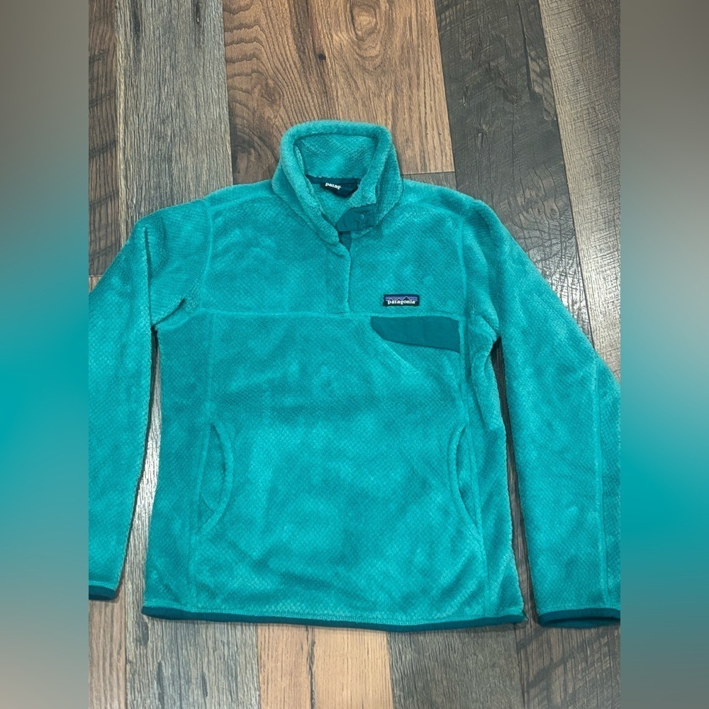 Patagonia Re Tool Snap T Pullover
Fleece Teal Blue W Size S. Great condition - Picture 2 of 14